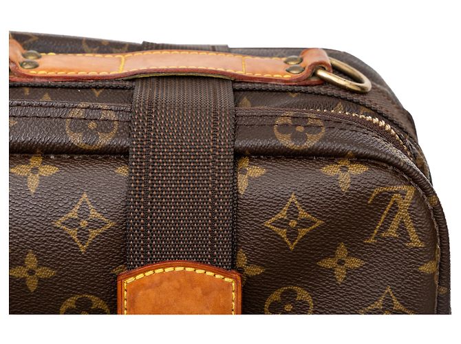 Borsa da viaggio Monogram Satellite Louis Vuitton Marrone - vista 10