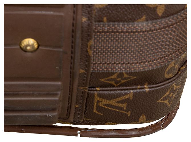 Borsa da viaggio Monogram Satellite Louis Vuitton Marrone - vista 12