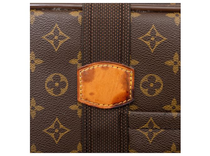 Borsa da viaggio Monogram Satellite Louis Vuitton Marrone - vista 14