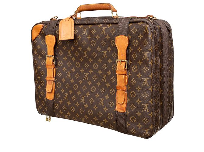 Borsa da viaggio Monogram Satellite Louis Vuitton Marrone - vista 2