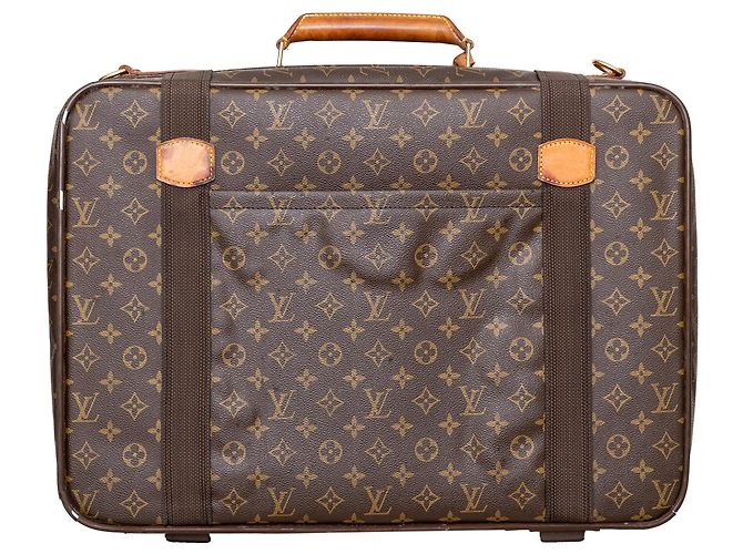 Borsa da viaggio Monogram Satellite Louis Vuitton Marrone - vista 4