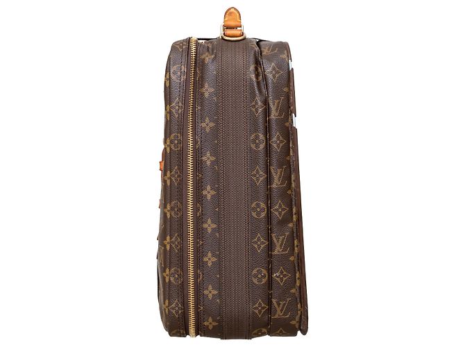 Borsa da viaggio Monogram Satellite Louis Vuitton Marrone - vista 5