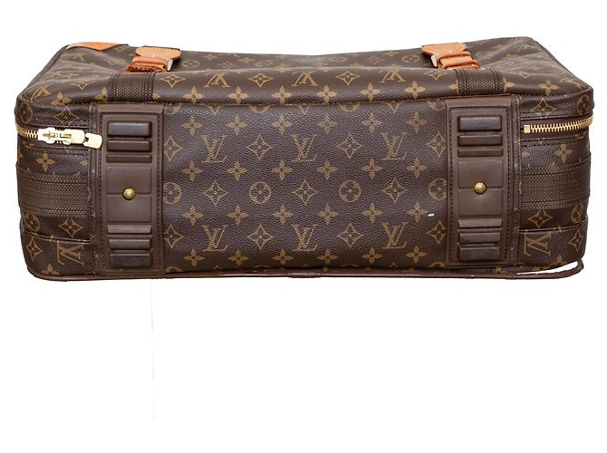 Borsa da viaggio Monogram Satellite Louis Vuitton Marrone - vista 7