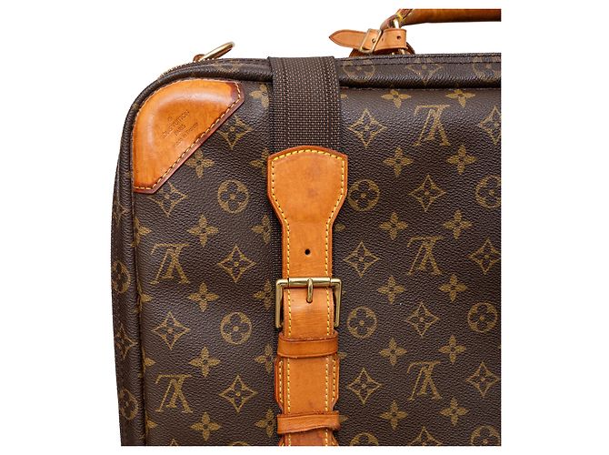 Borsa da viaggio Monogram Satellite Louis Vuitton Marrone - vista 8