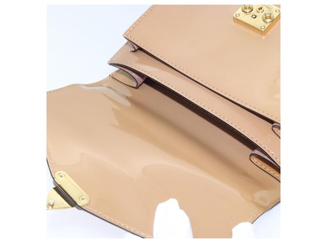 LOUIS VUITTON Vernis Monceau BB Borsa a Mano 2way Rosa Velours M91580 LV Auth 91795 - vista 18