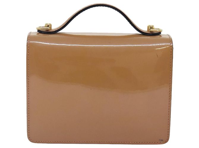 LOUIS VUITTON Vernis Monceau BB Borsa a Mano 2way Rosa Velours M91580 LV Auth 91795 - vista 2