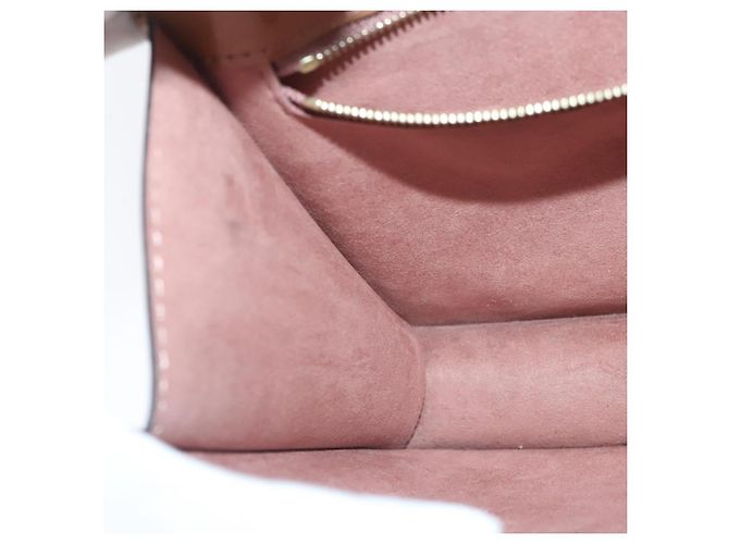 LOUIS VUITTON Vernis Monceau BB Borsa a Mano 2way Rosa Velours M91580 LV Auth 91795 - vista 20