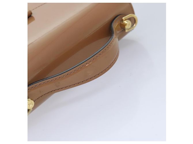 LOUIS VUITTON Vernis Monceau BB Borsa a Mano 2way Rosa Velours M91580 LV Auth 91795 - vista 7