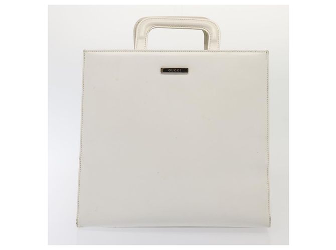 Borsa a Spalla GUCCI Vinile Trasparente Bianco Argento 001 2058 1772 5 Auth bs17041 - vista 18