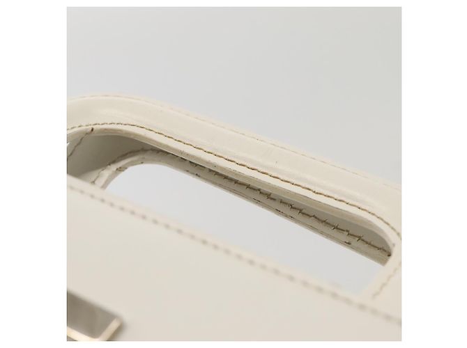Borsa a Spalla GUCCI Vinile Trasparente Bianco Argento 001 2058 1772 5 Auth bs17041 - vista 23