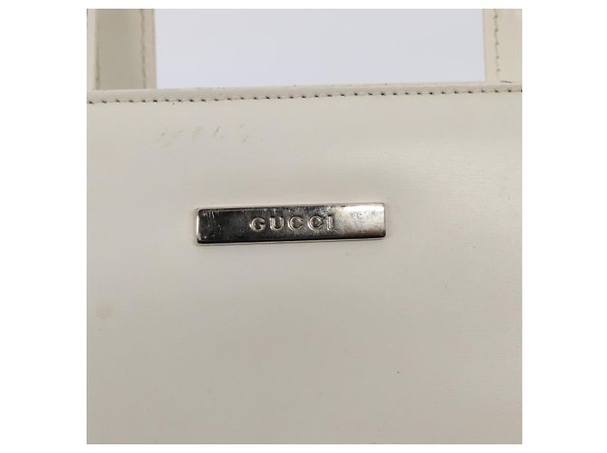 Borsa a Spalla GUCCI Vinile Trasparente Bianco Argento 001 2058 1772 5 Auth bs17041 - vista 29