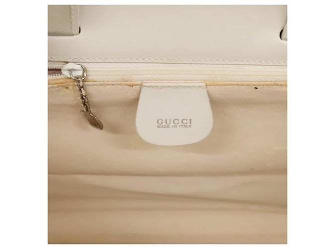 Borsa a Spalla GUCCI Vinile Trasparente Bianco Argento 001 2058 1772 5 Auth bs17041 - vista 30