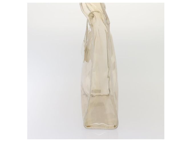 Borsa a Spalla GUCCI Vinile Trasparente Bianco Argento 001 2058 1772 5 Auth bs17041 - vista 4