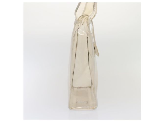 Borsa a Spalla GUCCI Vinile Trasparente Bianco Argento 001 2058 1772 5 Auth bs17041 - vista 5
