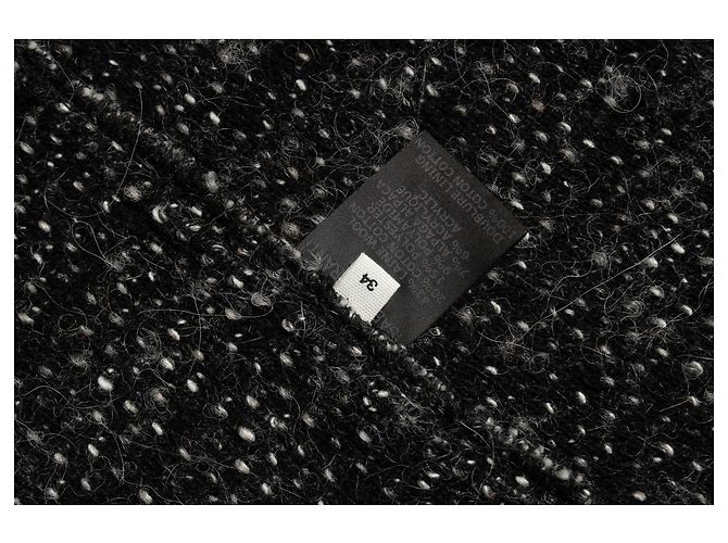 Isabel Marant Etoile Grau und schwarze Tweedjacke Isabel Marant Étoile - Ansicht 5