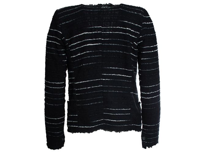 Isabel Marant Etoile Isabel Marant Étoile, gestreifter Blazer in Schwarz - Ansicht 3