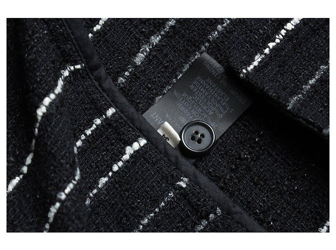 Isabel Marant Etoile Isabel Marant Étoile, gestreifter Blazer in Schwarz - Ansicht 6