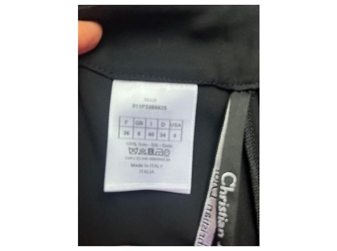 Dior Calça culotte larga - vista 4