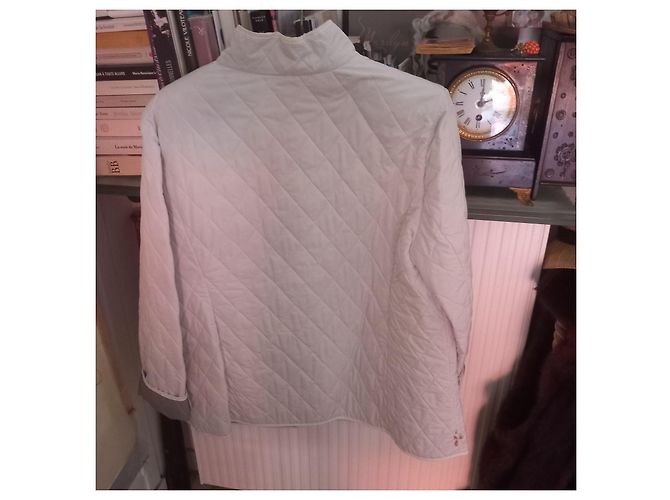 Autre Marque Weiße Steppjacke aus Polyester - Ansicht 3