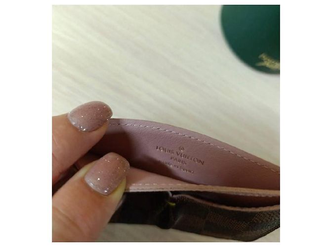 Organizer Porta tarjetas de visita Louis Vuitton Damier Marrón Castaño - vista 5
