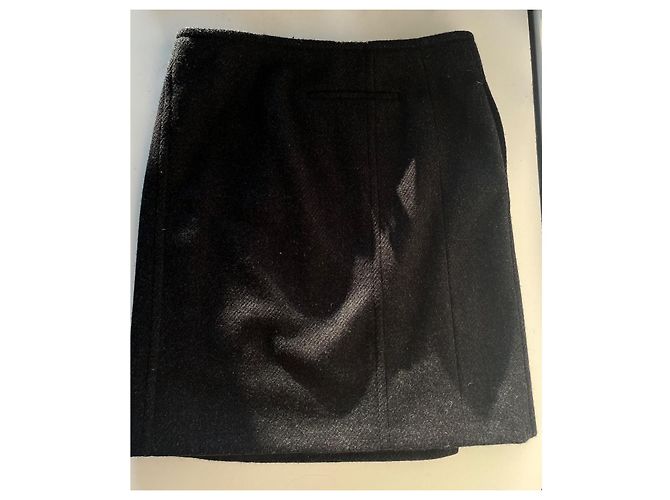 Falda Gucci Piccole Negra Gris Negro - vista 3