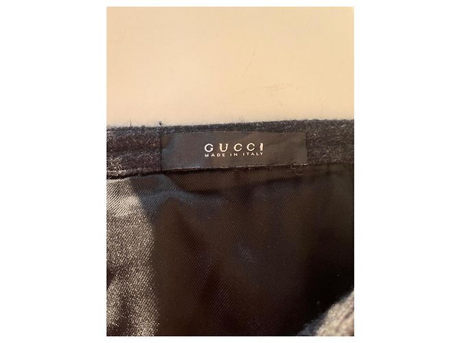 Falda Gucci Piccole Negra Gris Negro - vista 4