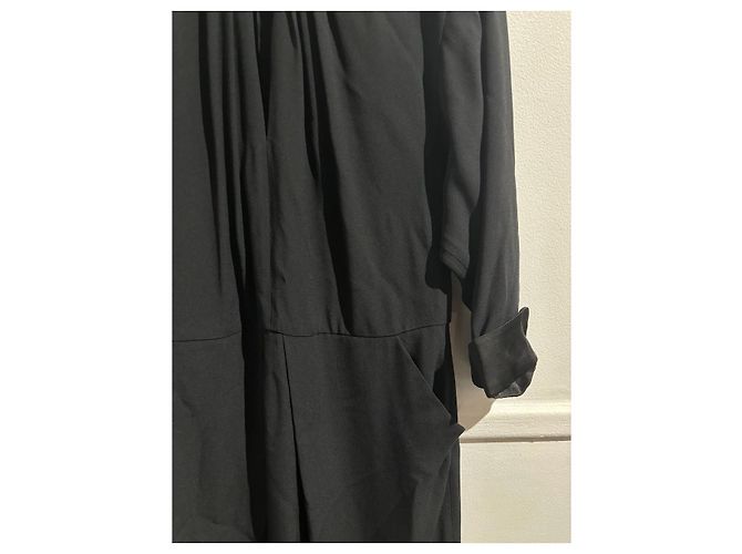PRADA Kleider T.IT 46 Viskose Schwarz - Ansicht 3