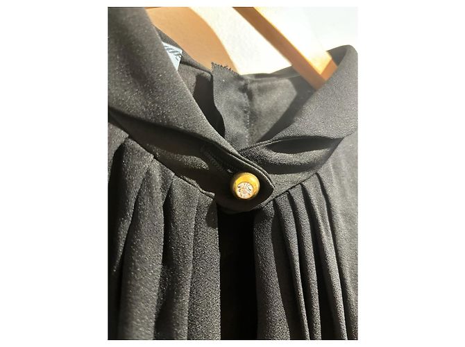PRADA Kleider T.IT 46 Viskose Schwarz - Ansicht 4