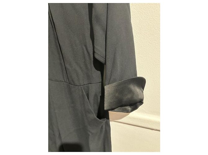 PRADA Kleider T.IT 46 Viskose Schwarz - Ansicht 6