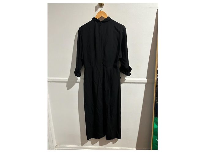 PRADA Kleider T.IT 46 Viskose Schwarz - Ansicht 7