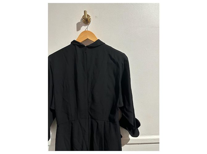 PRADA Kleider T.IT 46 Viskose Schwarz - Ansicht 8