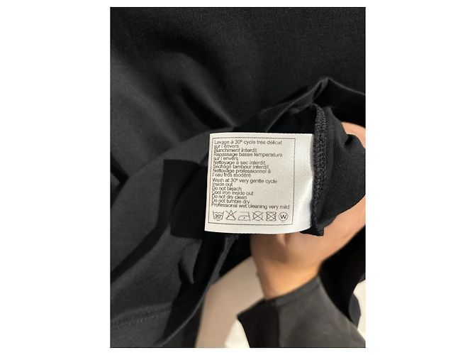 CHANEL Tops T.International S Algodón Negro - vista 9