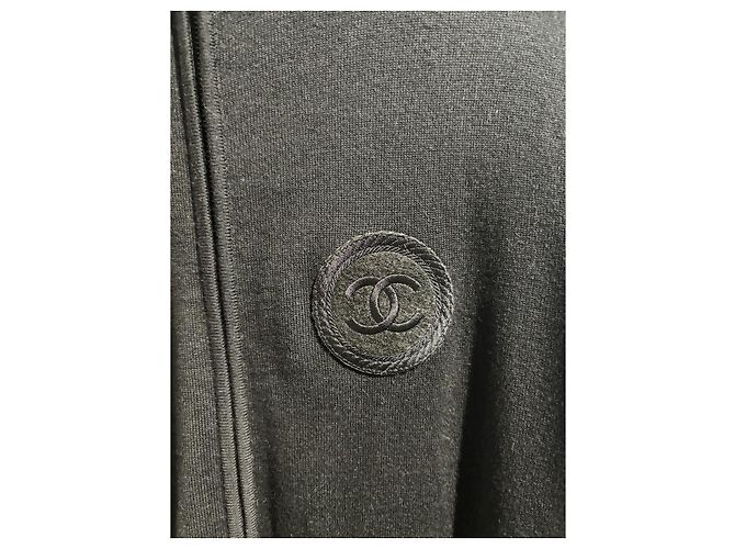 CHANEL Strickwaren T.International S Wolle Schwarz - Ansicht 3