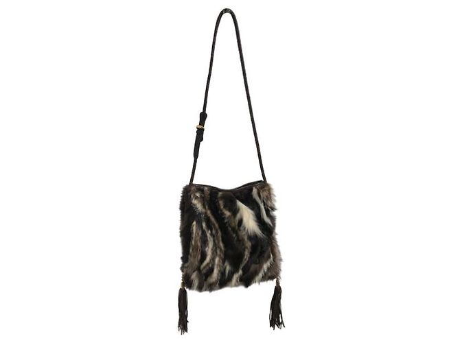 Borse EMILIO PUCCI T. Pelliccia Marrone - vista 11
