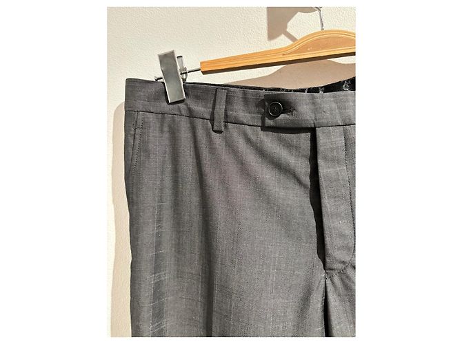 GIVENCHY Trousers T.International S Wool Grey - view 3