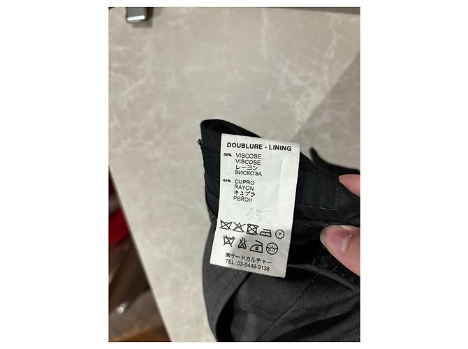 GIVENCHY Trousers T.International S Wool Grey - view 8