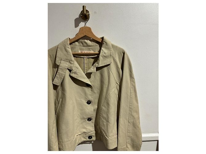 MARNI Chaquetas T.International XL Algodón Beige - vista 2