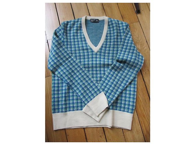 Ermenegildo Zegna Wollpullover mit grafischem Muster, Größe 50/M. Mehrfarben - Ansicht 5