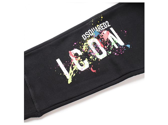 Calças de algodão V-Icon da Dsquared2 - vista 9