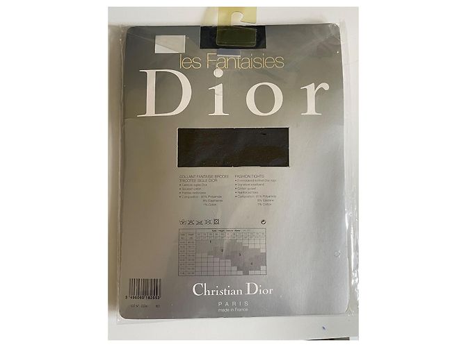 Collant Dior Monogramma Obliquo Nero - vista 4