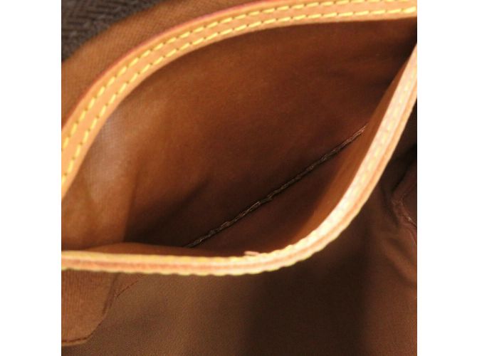 Borsa Louis Vuitton Speedy 35 Monogram Marrone - vista 8