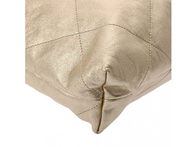 Borsa Piccola Chanel 22 in Oro Metallico D'oro - vista 6