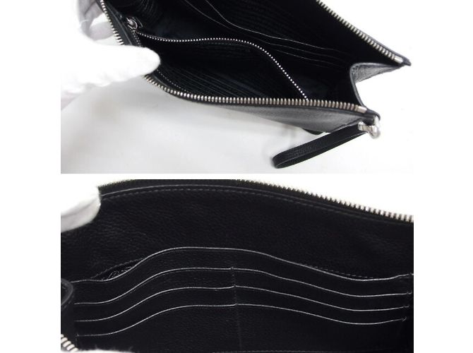 Prada Vitello City Clutch Tasche - Ansicht 6