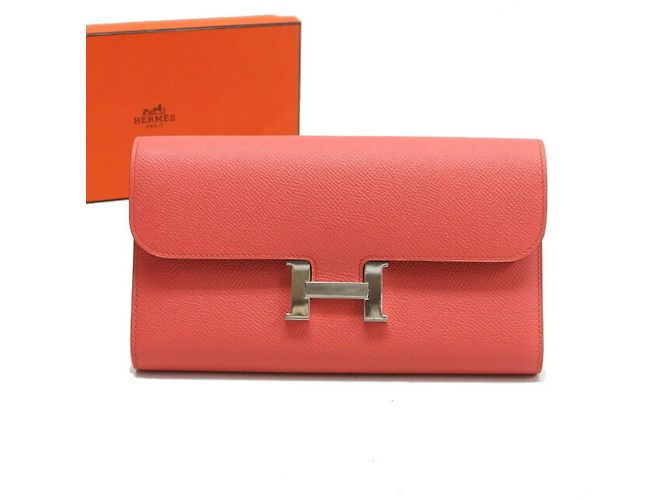 Hermès Hermes Constance Lang Wallet in Rose Jaipur Pink - Ansicht 2