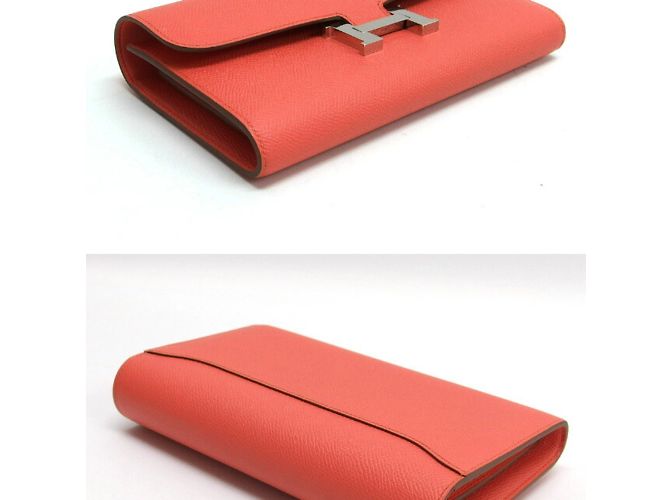 Hermès Hermes Constance Lang Wallet in Rose Jaipur Pink - Ansicht 3