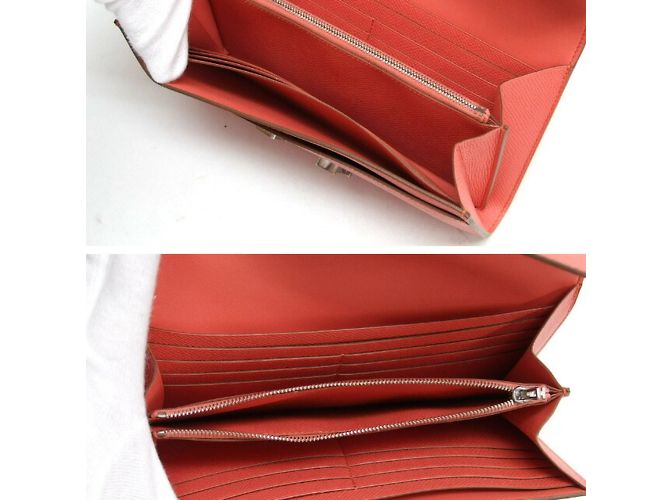 Hermès Hermes Constance Lang Wallet in Rose Jaipur Pink - Ansicht 5