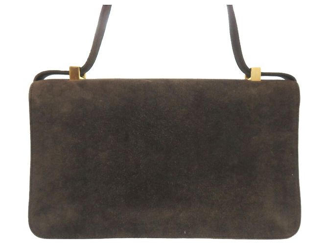 Hermès Hermes Ring Do Bris Brown Schultertasche Braun - Ansicht 4