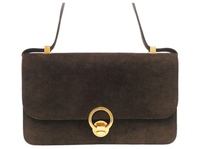 Hermès Hermes Ring Do Bris Brown Schultertasche Braun - Ansicht 5