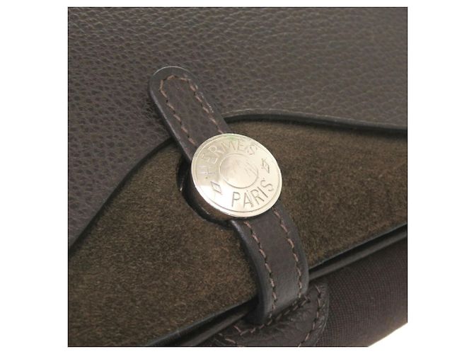 Hermès Borsa Hermes Colorado PM in Havane Marrone - vista 10