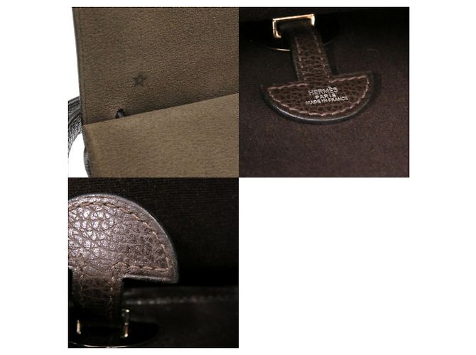 Hermès Borsa Hermes Colorado PM in Havane Marrone - vista 11